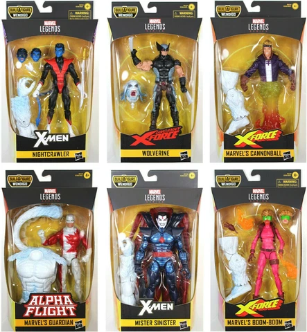 Marvel Legends X-FORCE SERIES 1 6' ACTION FIGURE SET w/WENDIGO BAF COMPLETE' Cover
