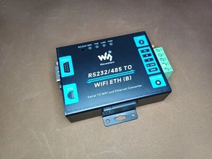Waveshare Industrial Grade Serial Server RS232/485 To WiFi Ethernet Converter - Picture 1 of 4