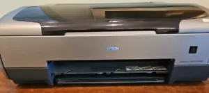 Epson Stylus Photo Printer R1800 Wide Format Inkjet power tested, Needs New Ink - Picture 1 of 7