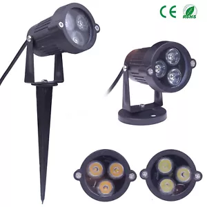 9W LED Outdoor Landscape Light Garden Wall Yard Path Pond Flood Waterproof Lamps - Picture 1 of 17