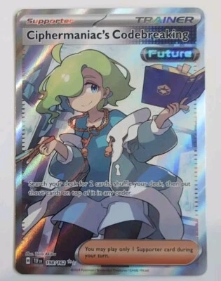 Ciphermaniac's Codebreaking 198/162 Sv05: Temporal Forces Holo - Image 1 of 2