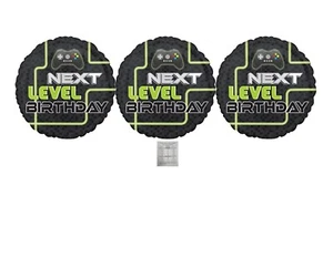 Set Of 3 18'' Video Game Controller Balloons Birthday Party Decorations - Picture 1 of 1