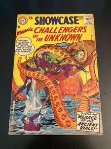 Lookee!... SHOWCASE #12, CHALLENGERS (1958) Key Early Appearance! Kirby! *Nice!* - Picture 1 of 18