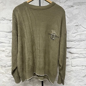 Vintage Cycling Sweater Embroidered World Australien Tour Logo Boxy Wide Cropped - Picture 1 of 9