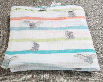 Cobertor de musselina Disney Baby Dumbo Swaddling Aden & Anais - Imagem 1 de 4