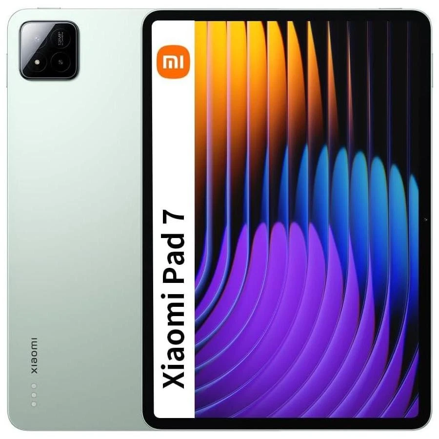 Tablet Xiaomi Pad 7 256GB Memoria 8GB Ram Display 11" Wifi 8850mAh Green Verde - Immagine 1 di 1