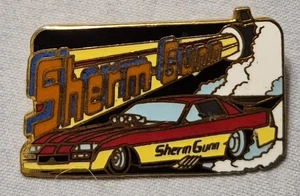 NHRA Classic Original 1983 Sherm Gunn Camaro Funny Car Drag Race Pin - Picture 1 of 2
