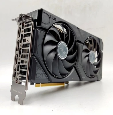 ASUS GeForce RTX 4060 Dual O8G EVO Nvidia Video Card HDMI DisplayPort - Image 1 of 4