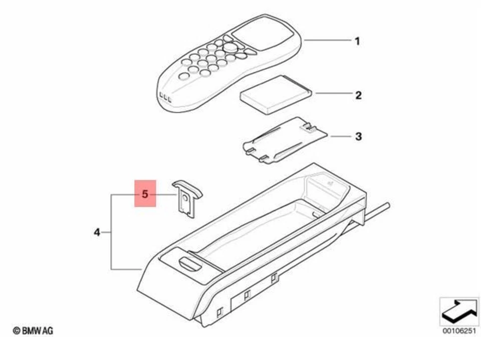 Portatarjetas SIM BMW ROLLS-ROYCE M3 X3 X5 Z4 Phantom E39 E46 original 84116928068 Foto 1 de 1