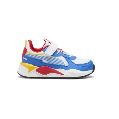 Zapatillas informales PUMA RsX sin cordones para niños pequeños azules, blancas 39555506 Foto 1 de 4