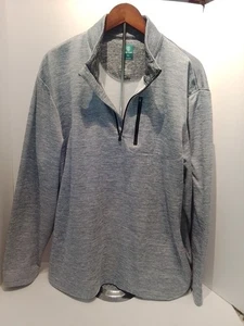 Pro Tour Golf Gray Pullover Quarter Zip Sz XL - Picture 1 of 4