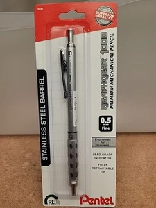 Pentel Graph Gear 1000 Mechanical Pencil, 0.5Mm (PG1015-A) - Picture 1 of 11