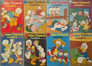 WALT DISNEY'S COMICS & Stories Lot Of 8 #200 202 203 205 206 207 208 209 - Picture 1 of 24