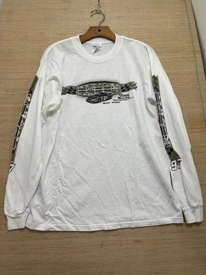 Camisa Kurt Busch Para Hombre XL NASCAR Racing Manga Larga 97 Sharpie Team Calibre Foto 1 de 3