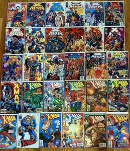 (1995)  X-MAN **COMPLETE RUN** OF (1 THRU 30) - JEPH LOEB - (NM/NM+) - Picture 1 of 12