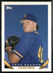 Jeff Nelson 1993 Topps #493 Seattle Mariners - Picture 1 of 2