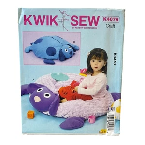 Kwik Sew K4078 Lamm und Hund Bällebad Einheitsgröße Bastelmuster UNCUT FF - Bild 1 von 2