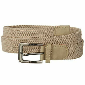Premium Men's Braided Stretch Belts-Comfortable Golf Belt 1-3/8 New Without Tag