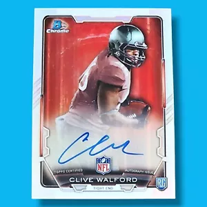 Bowman #RCRA-CW 2015 Clive Walford refractor automático - Imagen 1 de 1