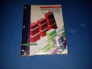 Probability and Statistics: Engineering and the Sciences. Loose Leaf 8th Devore - Foto 1 di 1