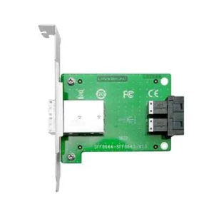 Dual Ports Mini SAS HD SFF-8644 to Internal SAS HD SFF-8643 PCBA Female Adapter - Afbeelding 1 van 4