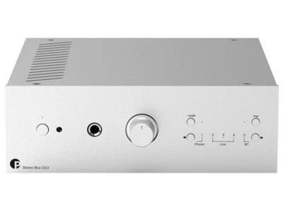 PRO-JECT STEREO BOX DS3 AMPLIFICATORE INTEGRATO SILVER NUOVO - Immagine 1 di 2