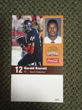 GERALD EVERETT 2017 SENIOR BOWL ROOKIE   LOS ANGELES CHARGERS RAMS SOUTH ALABAMA