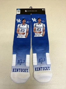 Anthony Davis Socks Kentucky Wildcats NEW Medium/Large Los Angeles Lakers - Picture 1 of 2