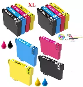 Cartouches compatibles pour Epson Expression Home XP-2200 XP-2205 XP-3200 604 XL - Photo 1/11