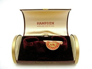 Vintage Hampden 5006 Ladies Wristwatch Box Case In Original Shipping Box - Picture 1 of 4