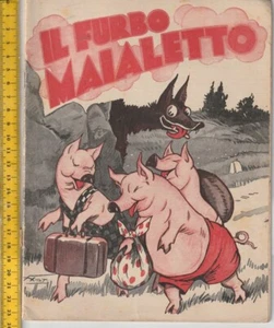 IL FURBO MAIALETTO di Rico 30s La Gazzetta dello Sport - albo fiaba - Imagen 1 de 5