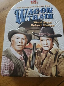  Wagon Train The Complete Season Two - 10 Disc  Set In Collector Tin - Imagen 1 de 3