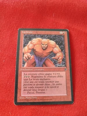 The Brute Legends Rare Magic Card MTG FR - Image 1 of 2
