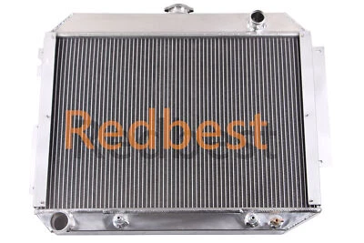 For 1966-1970 67 68 Dodge Monaco/Plymouth Polara Chrysler 3Row Aluminum Radiator - Image 1 of 4