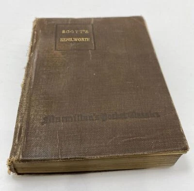 Kenilworth by Sir Walter Scott Macmillan's Pocket Classics 1907 - Image 1 of 4