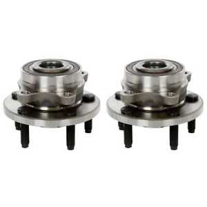 Pair Front Wheel Bearing & Hub For Ford Special Service Police Sedan 2014-2018