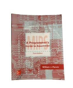 A Programmers Guide to Assembler - Paperback By Pervin, William J - VERY GOOD - Picture 1 of 6