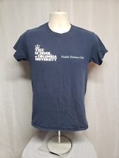 The School at Columbia University Middle Division Club Adult Small Blue TShirt