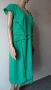 Laurel un sueño en verde, vestido estilo flecos, talla 44 - Imagen 1 de 7