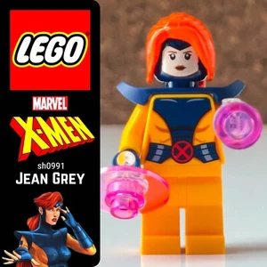 🌈 LEGO Jean Grey sh0991/sh991 Minifigure X-Men Marvel 76294 - Imagen 1 de 7