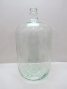 5 GALLON GREEN 1971 OWEN ILLINOIS CARBOY GLASS WATER BOTTLE NAUTICAL (BTL-848B) - Picture 1 of 5