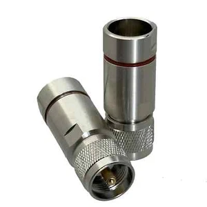 Connector PL259 UHF Male Plug 1/2" for Corrugated Copper Standard Andrew Heliax - Picture 1 of 5