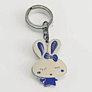 Cartoon Japanese Rabbit LOVE Rabbit Keychain Bunny Pendant Backpack Keyring - Picture 1 of 10