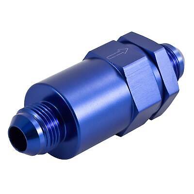 JJC Anodised Alloy AN6 -6 JIC In Line Aluminium Low Pressure System Fuel Filter • 14.52€
