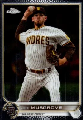 2022 Topps Chrome Joe Musgrove San Diego Padres #11 - Image 1 of 2