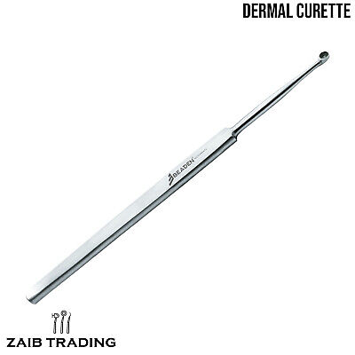 Dermal Curette Surgical Dermatology Laboratory Skin Treatment Instruments Fox • 3.99£
