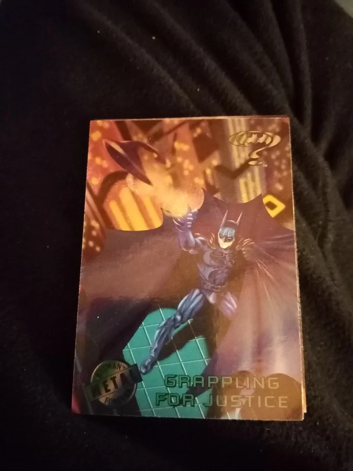 Xm43 DC BATMAN FOREVER METAL TRADING CARD 95 No 40 - Image 1 of 1