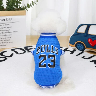 Pet Dog Clothes Summer Sports Dog Vests Pet Dog Yorkshire Maltese Mesh Shirts  - Image 1 of 4