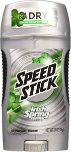 Speed Stick Antiperspirant Deodorant Irish Spring Solid USA - Picture 1 of 12