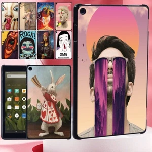 Colorful Protective Shell Case Cover For Amazon Fire 7/HD 8/HD 10/10 Plus +Pen - Picture 1 of 29